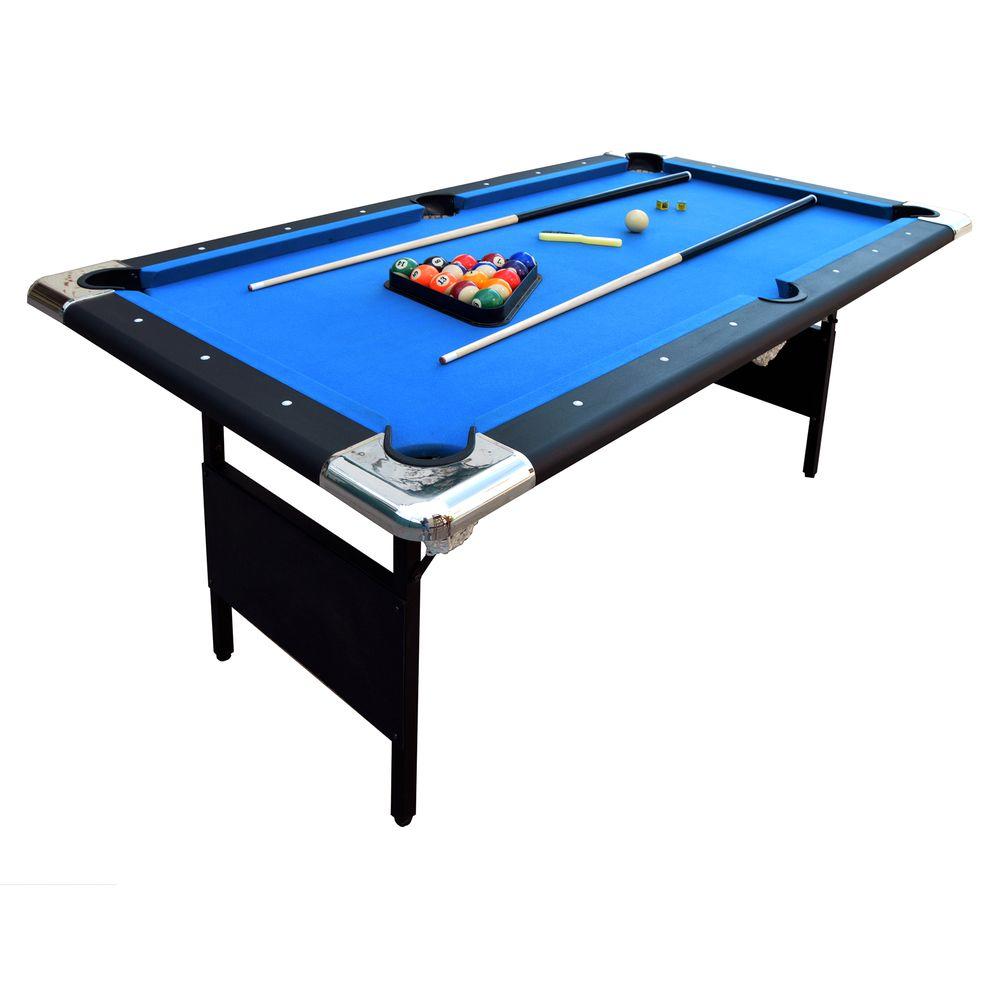 Hathaway Fairmont 6 ft. Portable Pool TableBG2574 The Home Depot