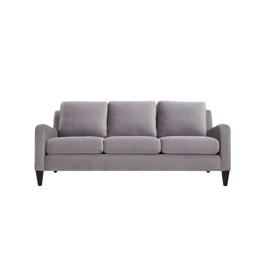 Jennifer Taylor Elaine Opal Grey Camel Back Sofa 63470-3-865 - The Home ...