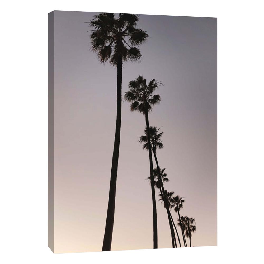 Ptm Images 12 In X 10 In Palm Tree Silhouettes Printed