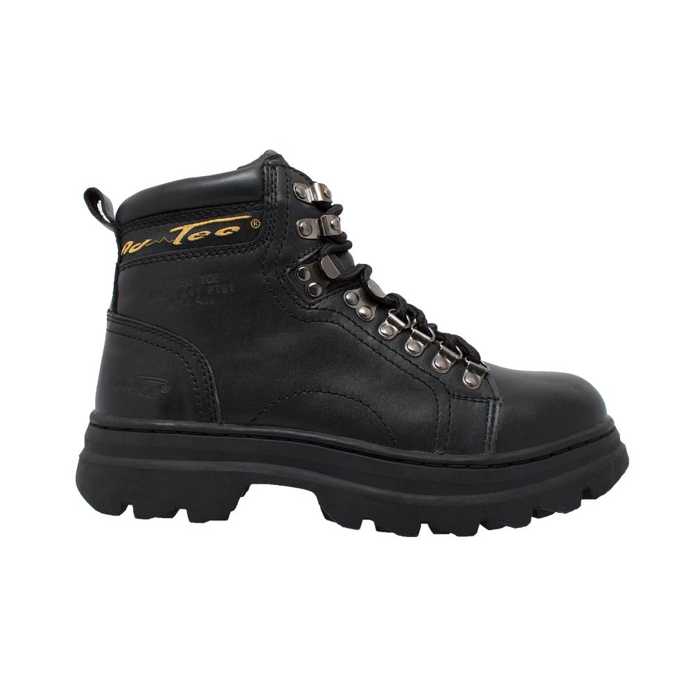 black steel toe boots womens