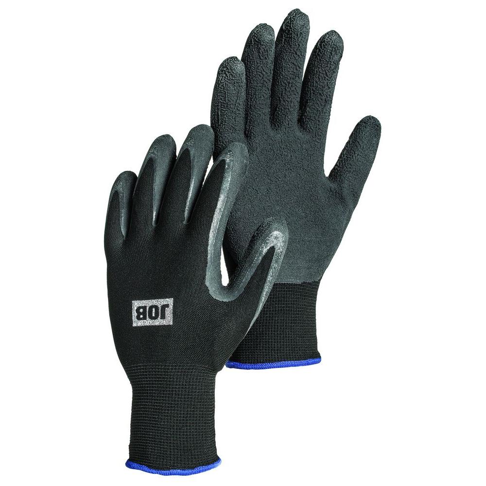large black latex gloves