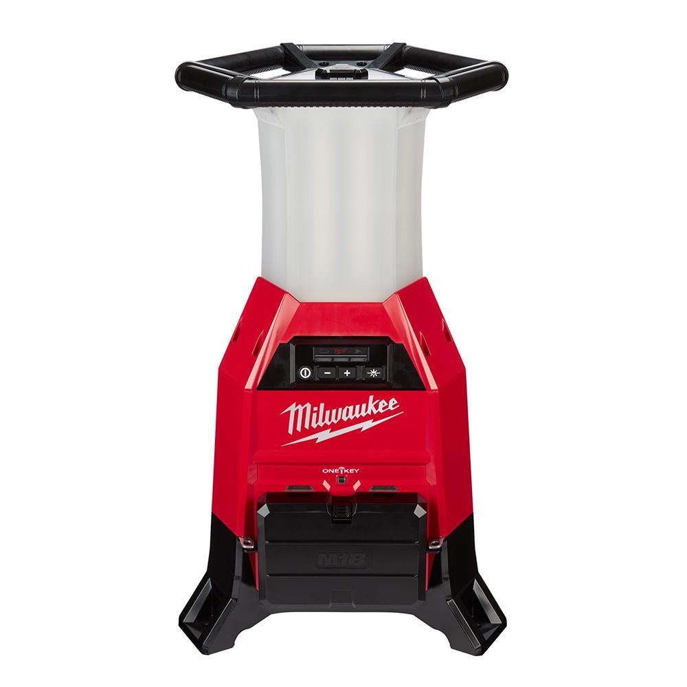 Milwaukee M18 ONE-KEY 18-Volt Lithium-Ion Cordless RADIUS Site Light and Charger (Tool-Only)-2150-20 - The Home Depot