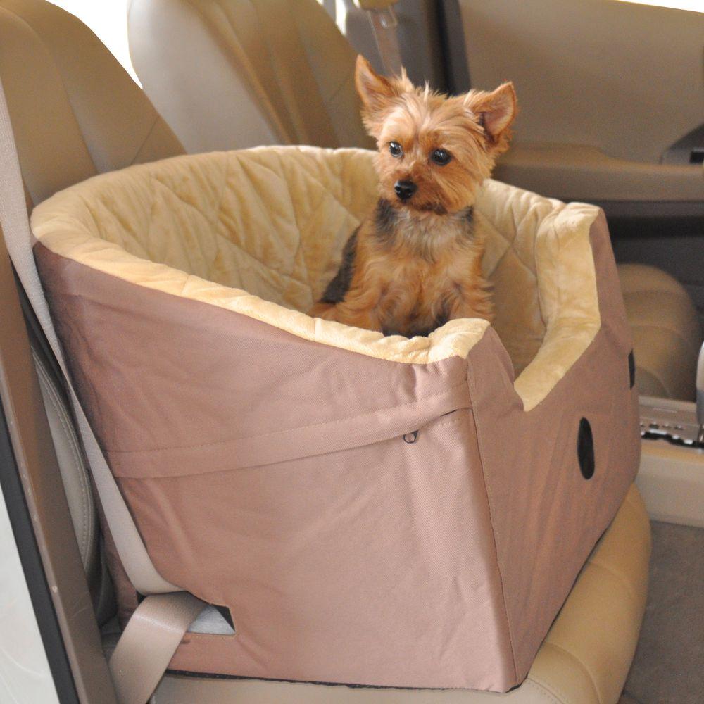 K&H Pet Products Bucket Booster Small Tan Pet Car Seat7621 The Home