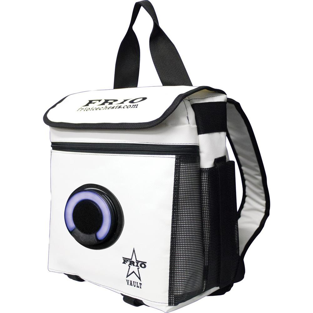 UPC 810161036127 product image for FRIO 18.5 oz. Chest Cooler with Bluetooth Speaker in White | upcitemdb.com