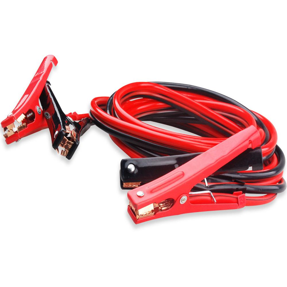 TUPARTS Jumper Cables Heavy Duty 16 Ft 6 Gauge with Quick Connect Plugs Travel Bag for Truck SUV Car