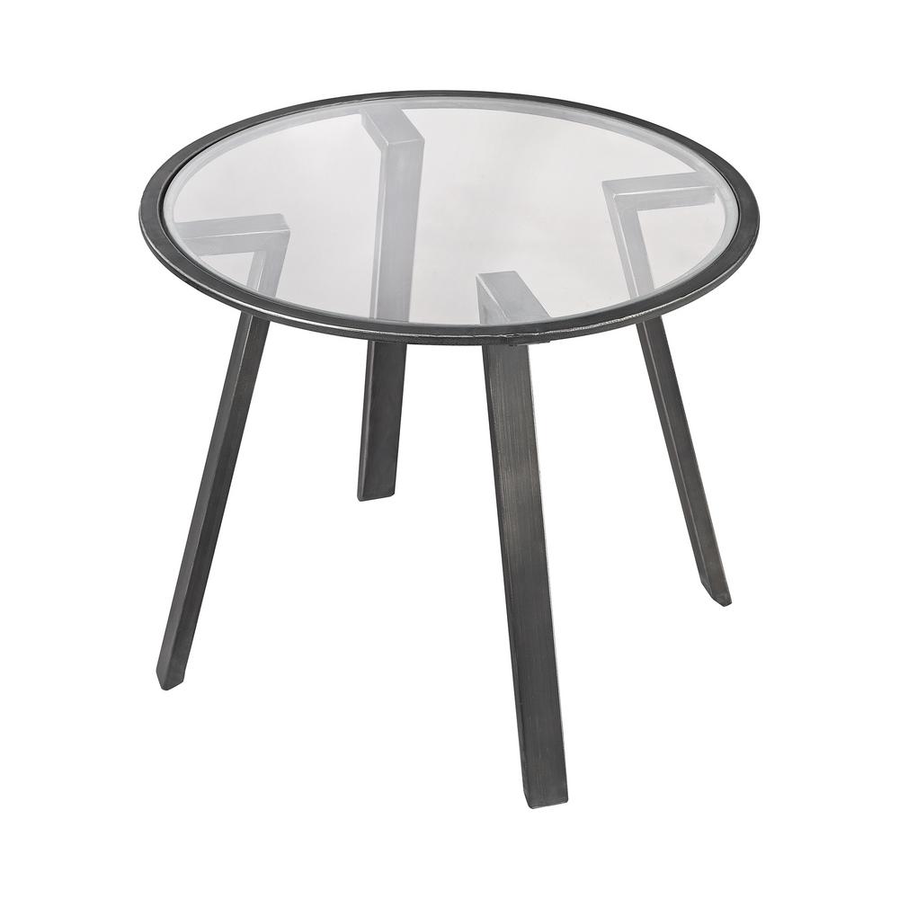 An Lighting Geometric Pewter And Gl Side Table Tn 892482 The An Lighting Geometric Pewter And Gl Side Table