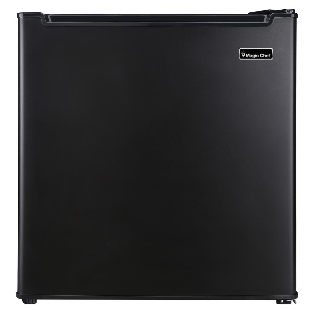 Magic Chef 1.7 Cu Ft Mini Fridge with Chiller Compartment, Black