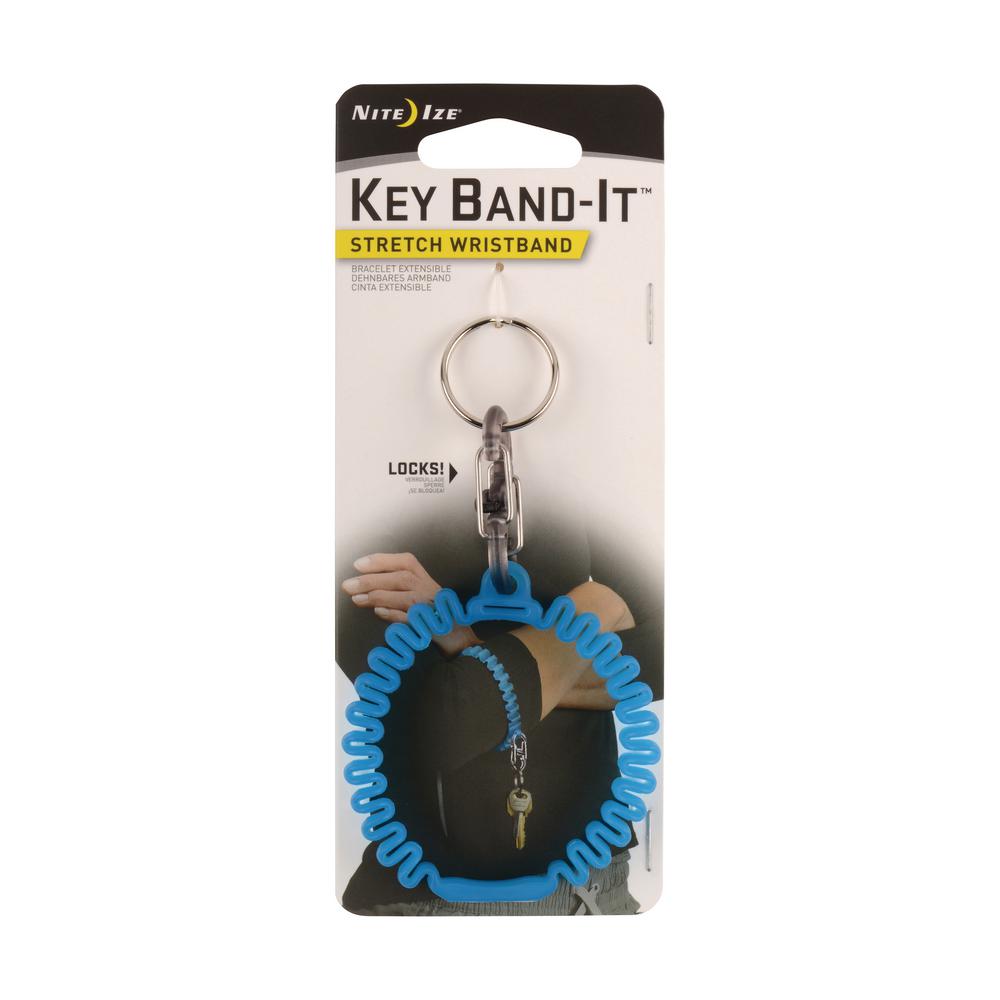 Nite Ize Key BandIt Stretch Wristband in BlueKWB03R6 The Home Depot