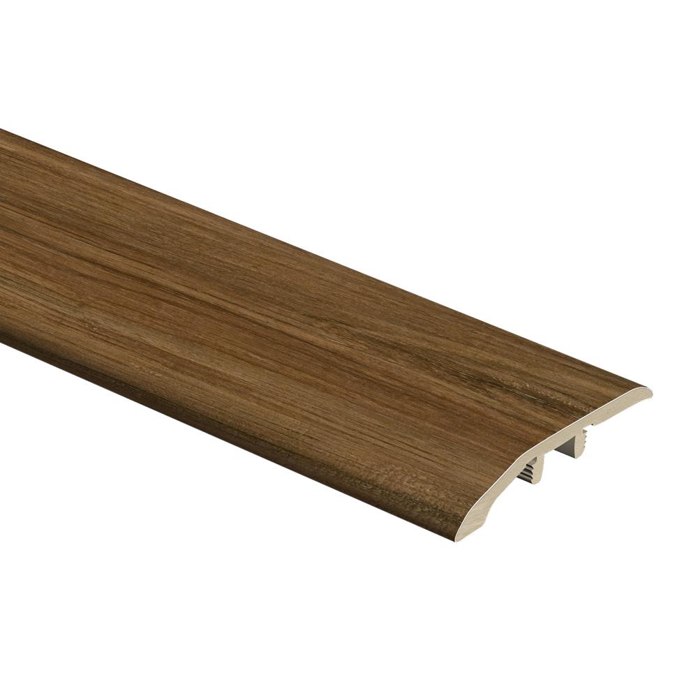 Zamma Vintage Oak Cinnamon Cider 5 16 In Thick X 1 3 4 Wide Vintage Oak Cinnamon Cider 5 16 In Thick X 1 3 4 Wide 72 Length Vinyl Multi Purpose Reducer Molding