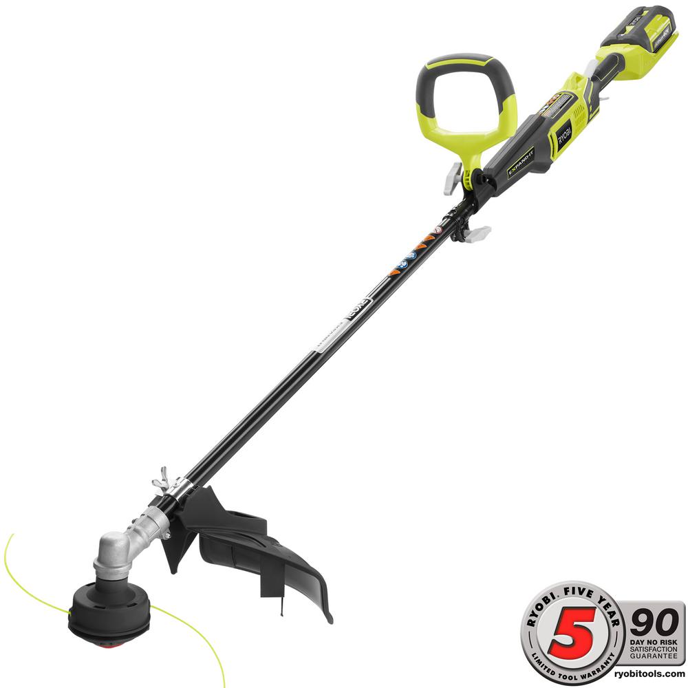 Ryobi 40 Volt Lithium Ion Cordless Attachment Capable String Trimmer