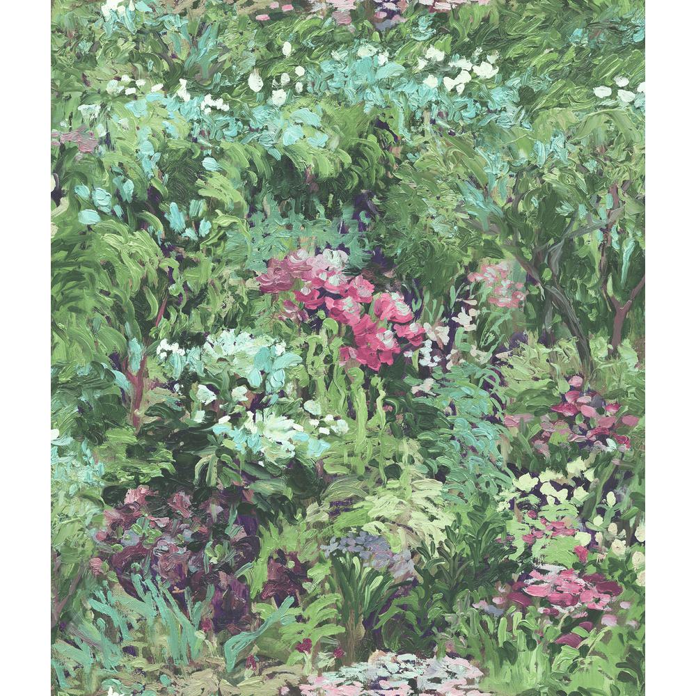 Forest Green Wallpaper Home Decor The Home Depot