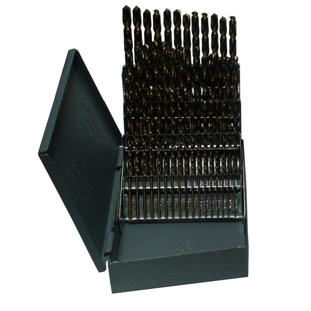 Cobalt Drill Bit Set >> Drill America M35 Cobalt Jobber Drill Bit Set 60 Pieces Dwd60j Co Cobalt Drill Bit Set >> Drill America M35 Cobalt Jobber Drill Bit Set 60 Pieces Dwd60j Co