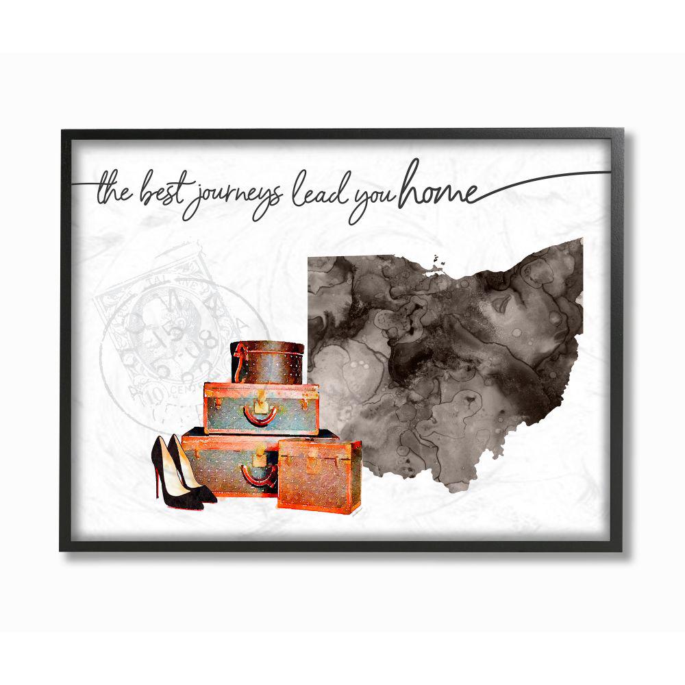 The Stupell Home Decor Collection 11 In X 14 In Ohio State The