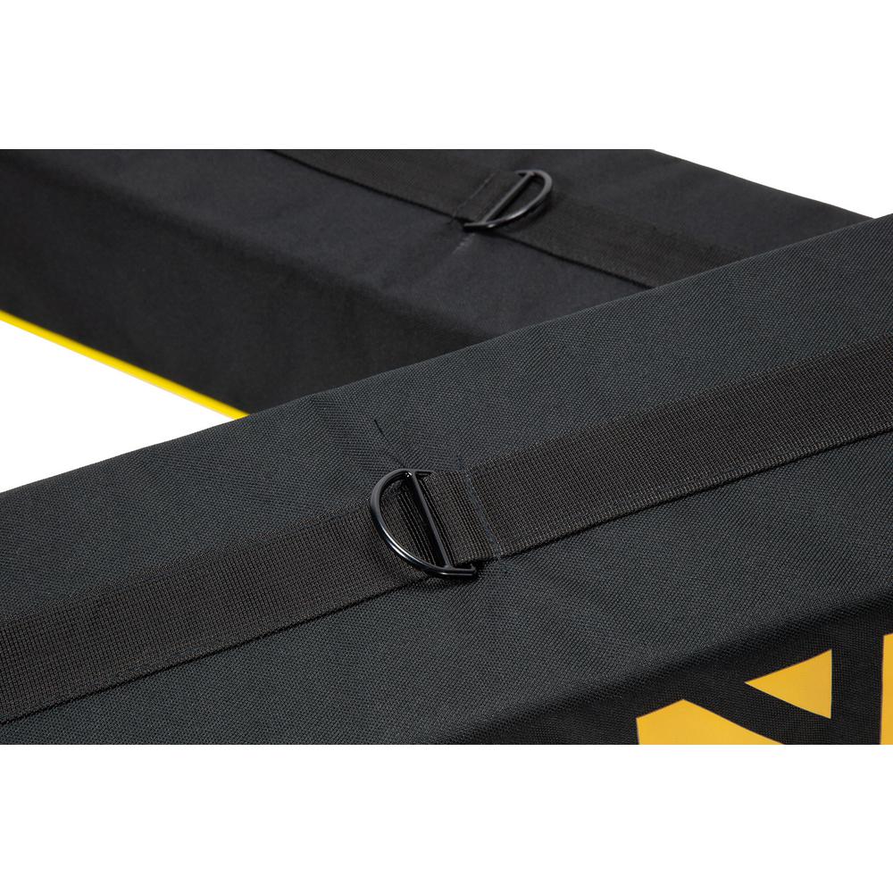 Stanley Universal Car Roof Rack Pad /& Luggage Carrier System Anti Vibration Great for Transporting Kayak SUP Surfboard Lumber /& Other Long Items Includes 2 Heavy Duty Tie Down Straps