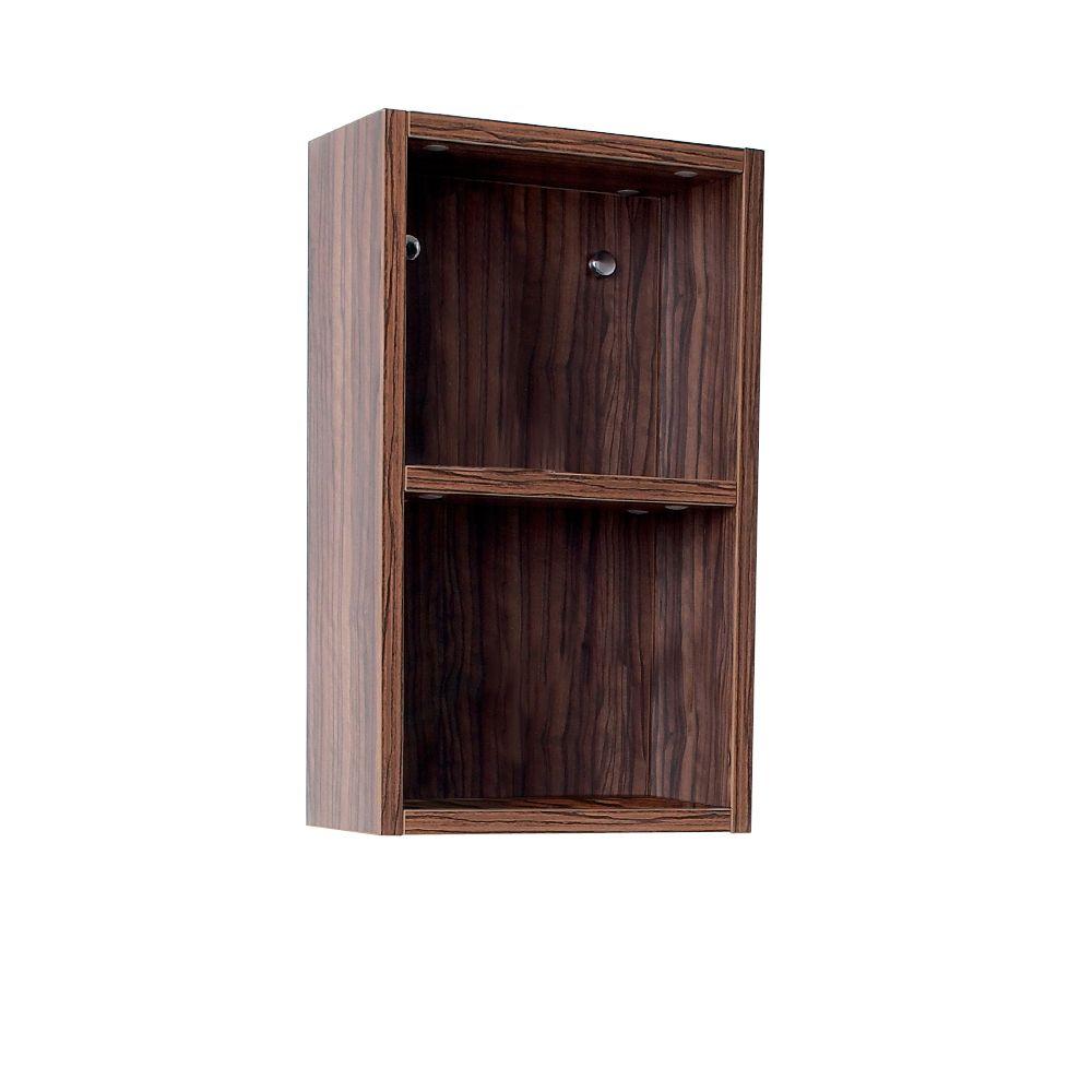 Walnut Bathroom Cabinets Storage Bath The Home Depot