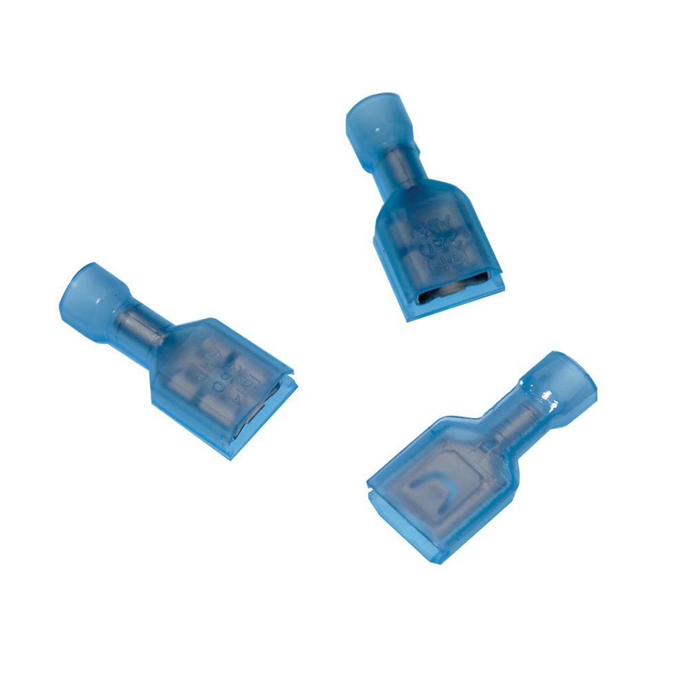 Tyco Electronics 0 250 Series 16 14 Awg 10 Clam Female Disconnect Fully Insulated Nylon Eb0280 000 The Home Depot