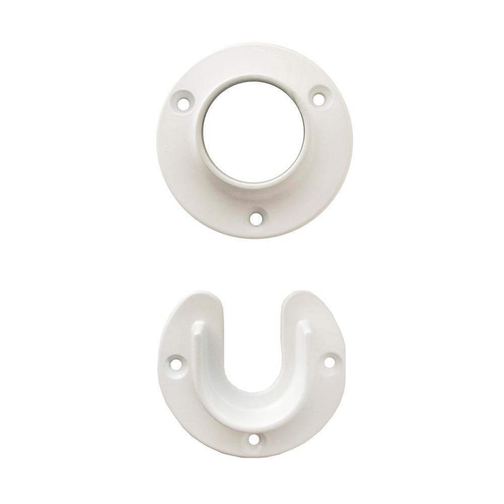 Metal Closet Pole Sockets