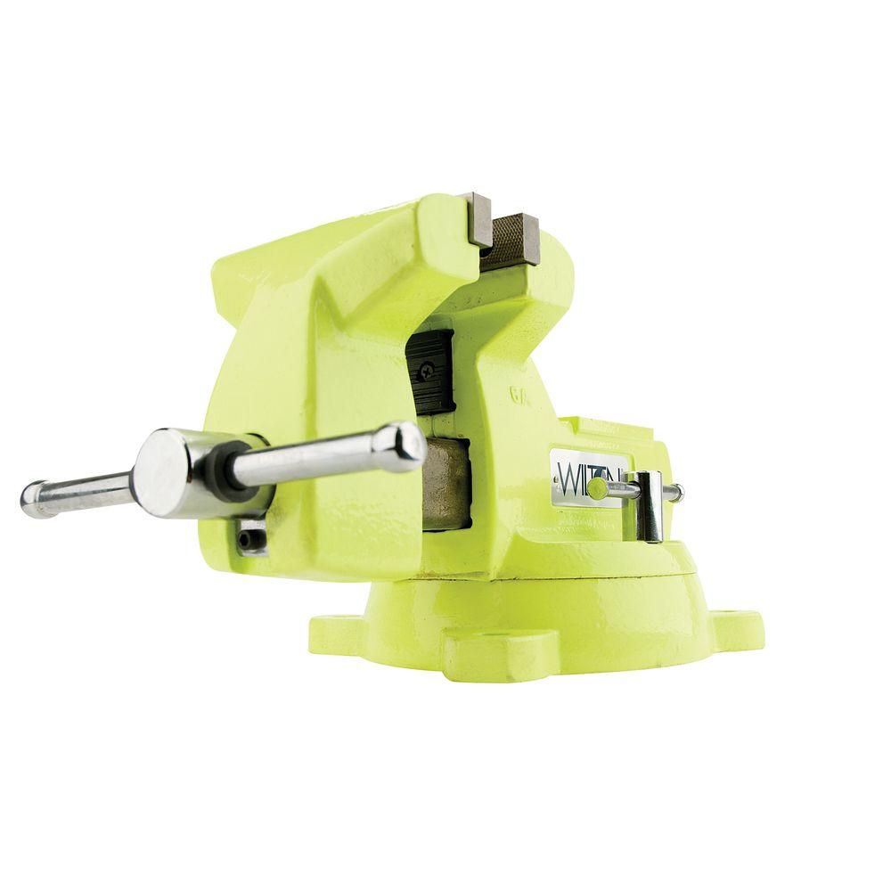 OLYMPIA 5 in. Bench Vise-38-605 - The Home Depot