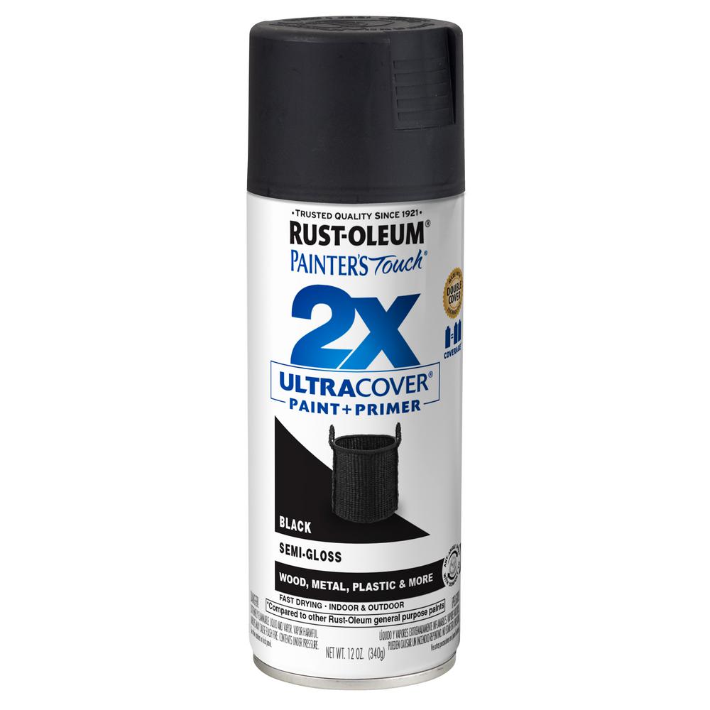 RustOleum Specialty 11 oz. Black Vinyl Spray Paint1909830 The Home