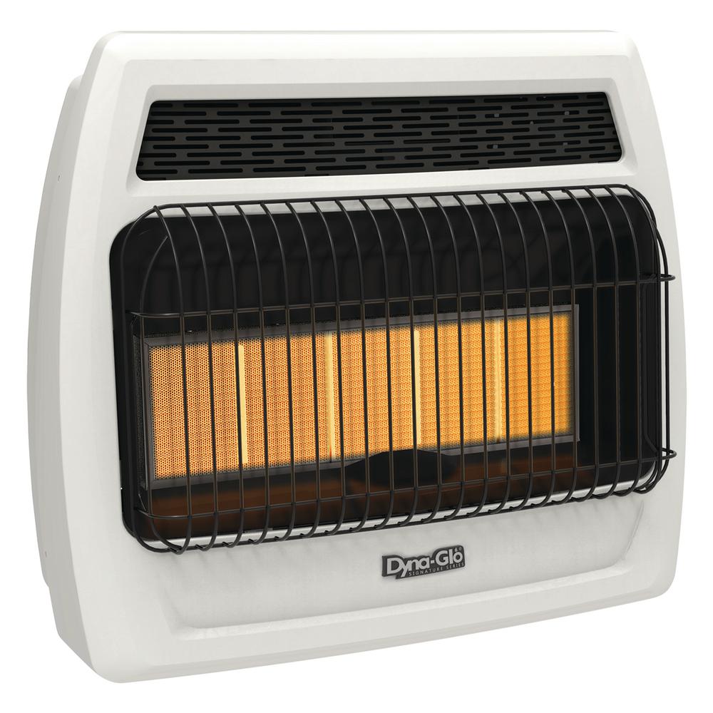 Avenger 30,000 BTU Ventless Dual Fuel Infrared Wall Heater110014 The