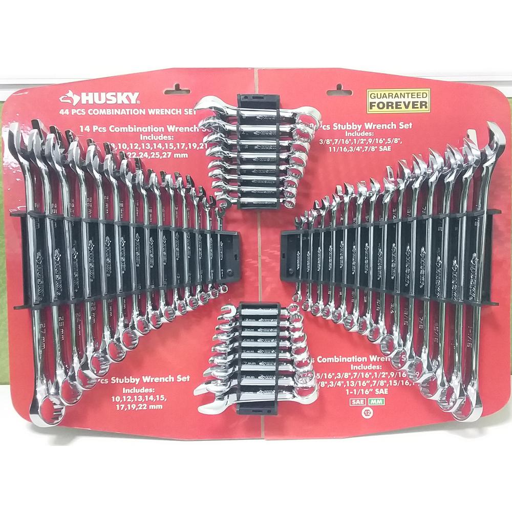 44 Husky Wrench Sets Hand Tool Sets The Home Depot