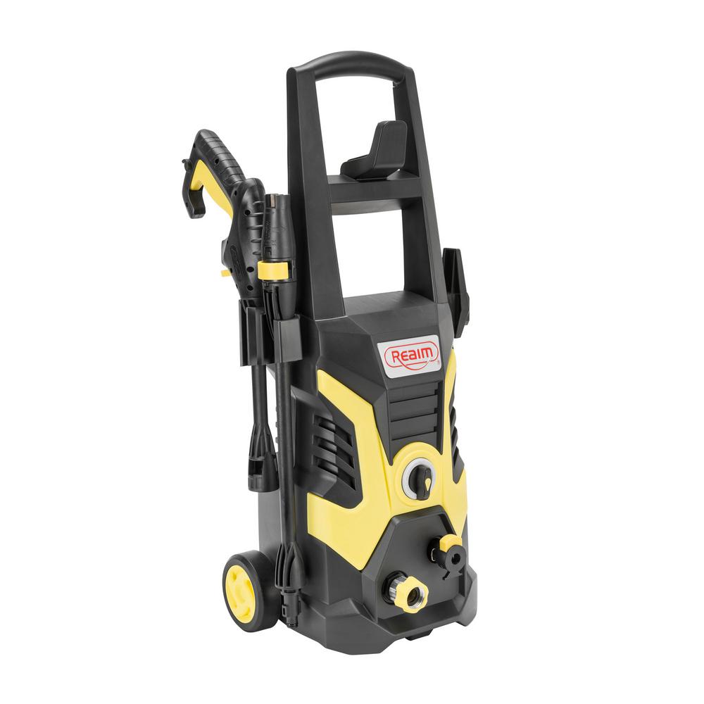 Realm BY02-BCOH, Electric Pressure Washer, 2200 PSI, 1.75 GPM,13 Amp Yellow... by Realm
