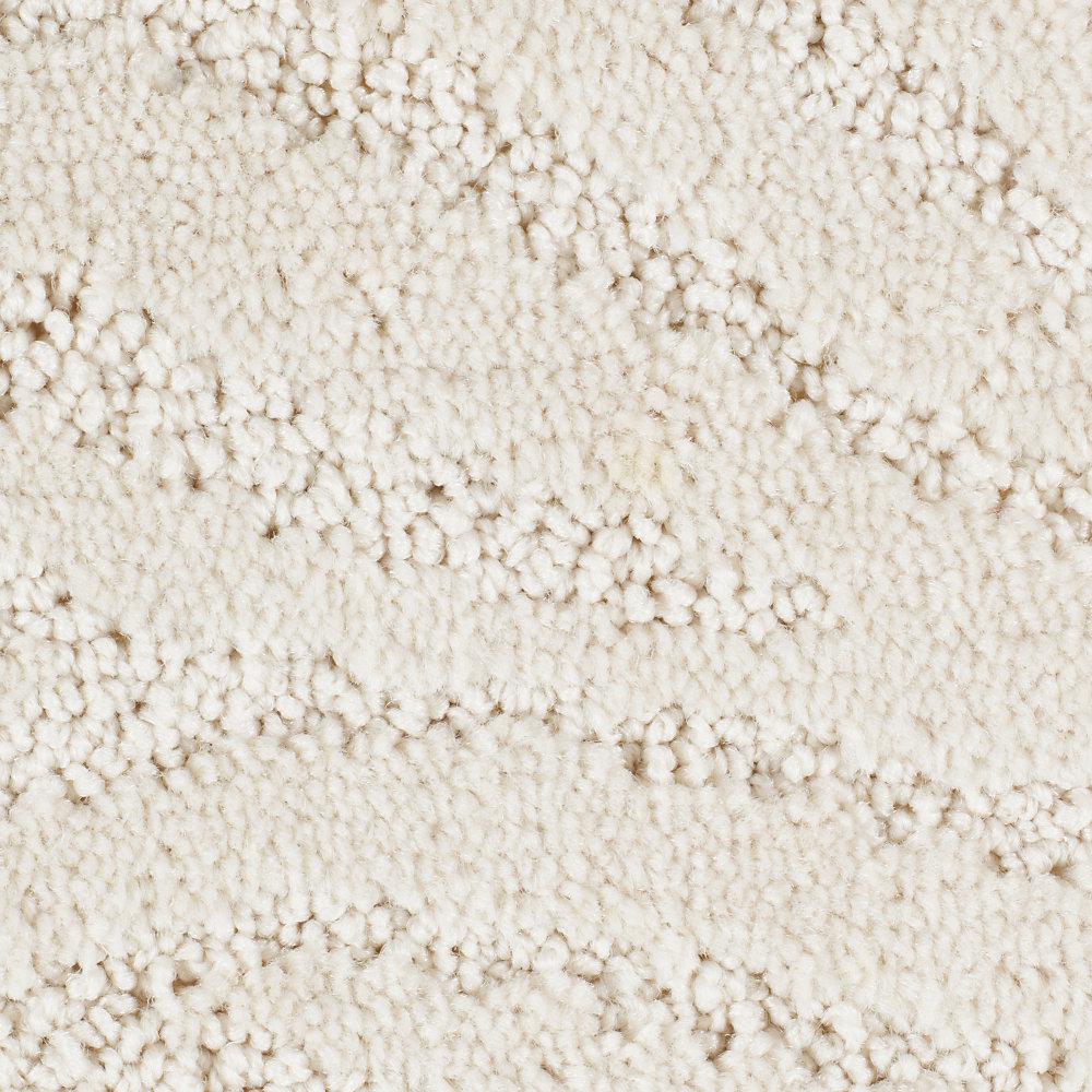 Lifeproof Echo Creek Color Bone White Pattern 12 ft. Carpet0689D30