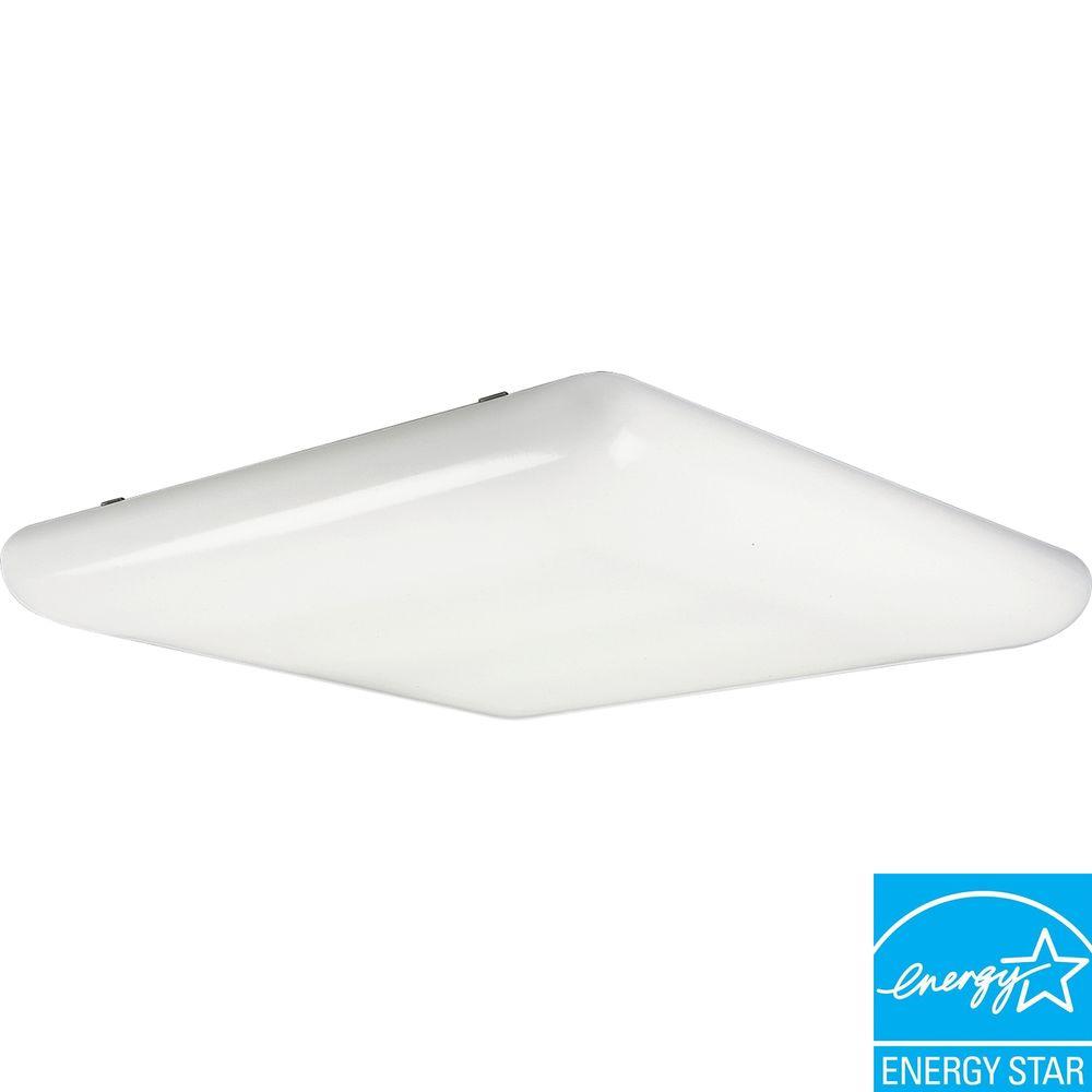 Progress Lighting 2-Light White Fluorescent Fixture by Progress Lighting