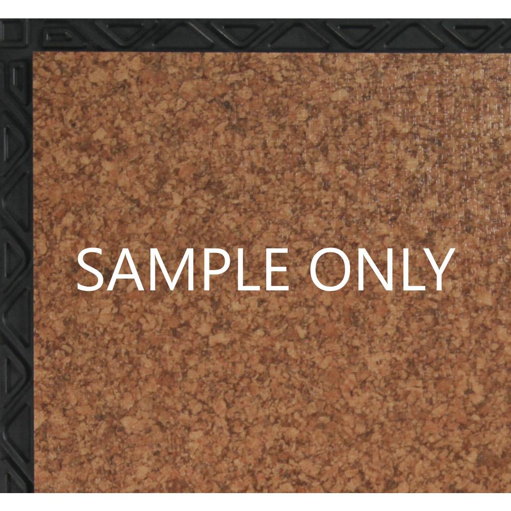 Place N Go Take Home Sample Cork Resilient Vinyl Plank Flooring 18 5 In X 9 25 In