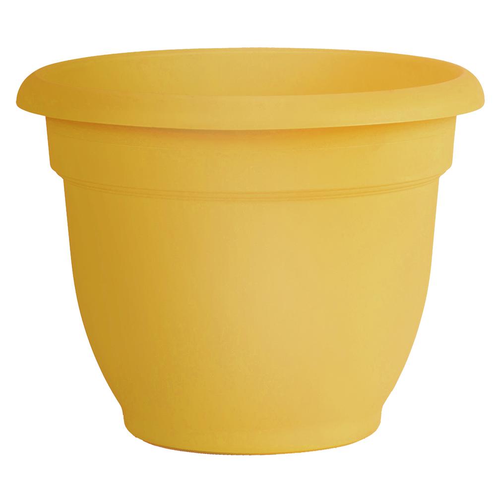 Bloem Ariana 20 in. x 17 in. Earthy Yellow Plastic Self Watering