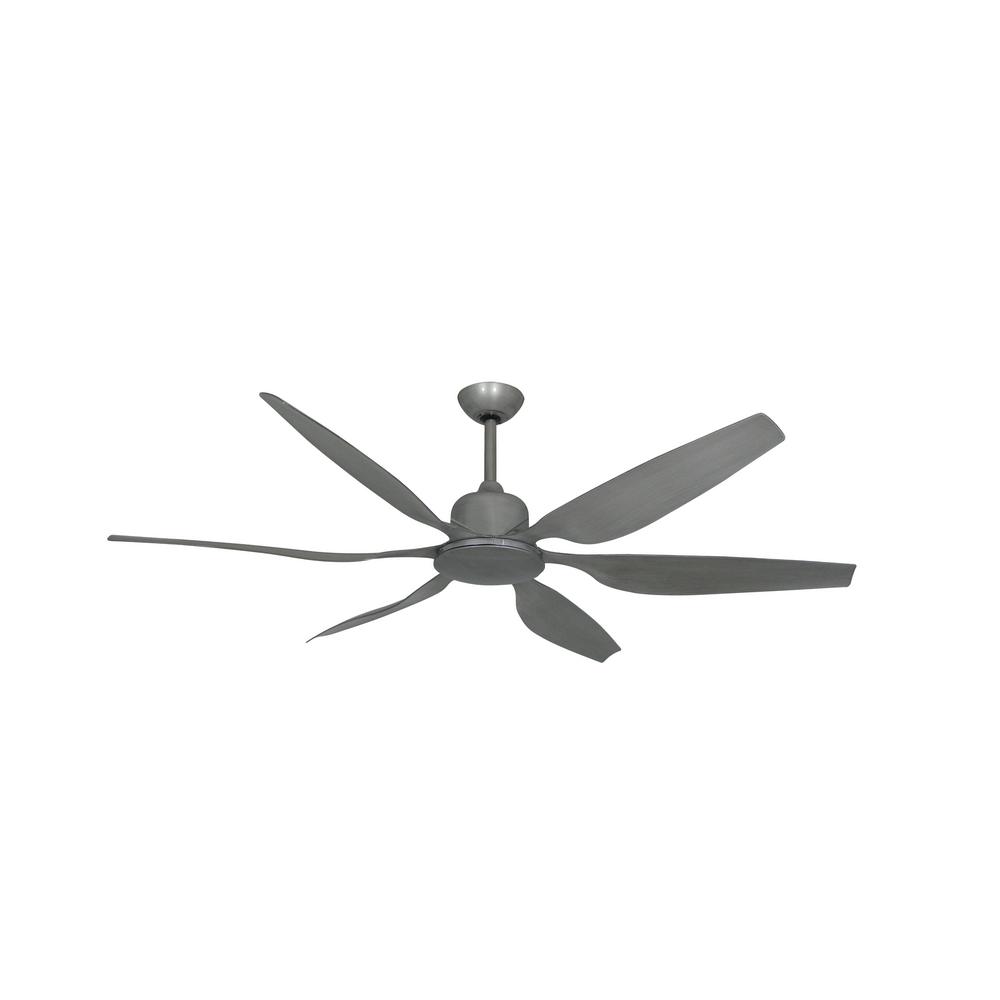 Stainless Look Ceiling Fans Without Lights Ceiling Fans The