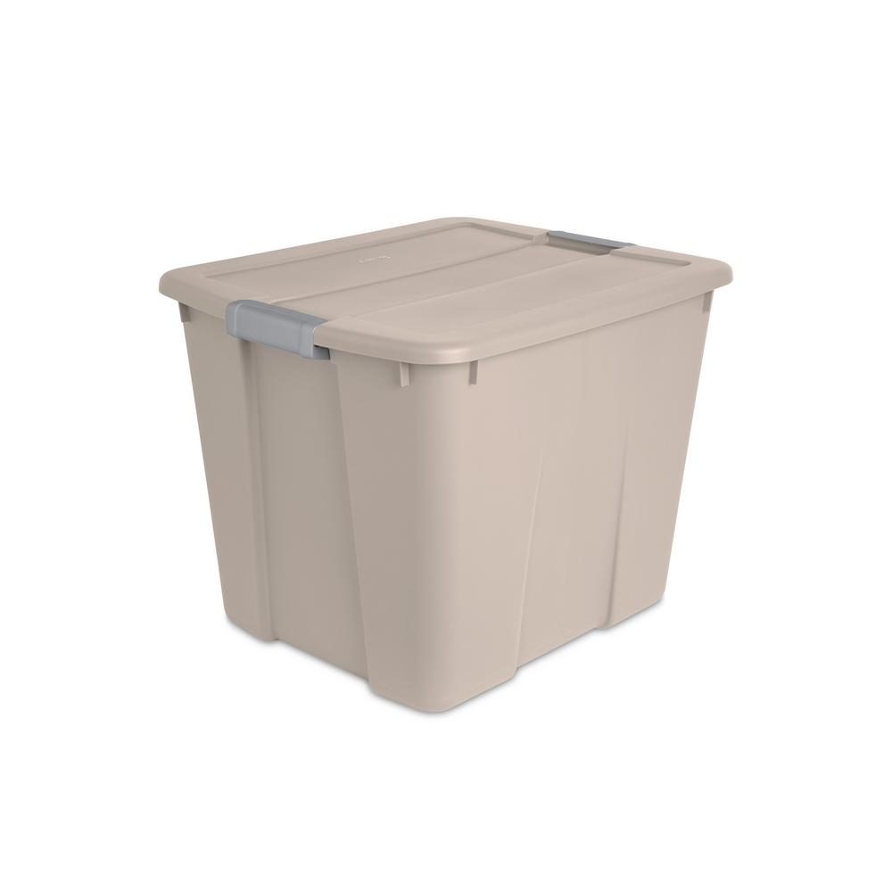 Sterilite 20 Gal. Latching Storage Bin19178506 The Home Depot