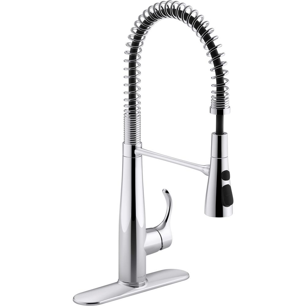 KOHLER Sous ProStyle SingleHandle PullDown Sprayer Kitchen Faucet in