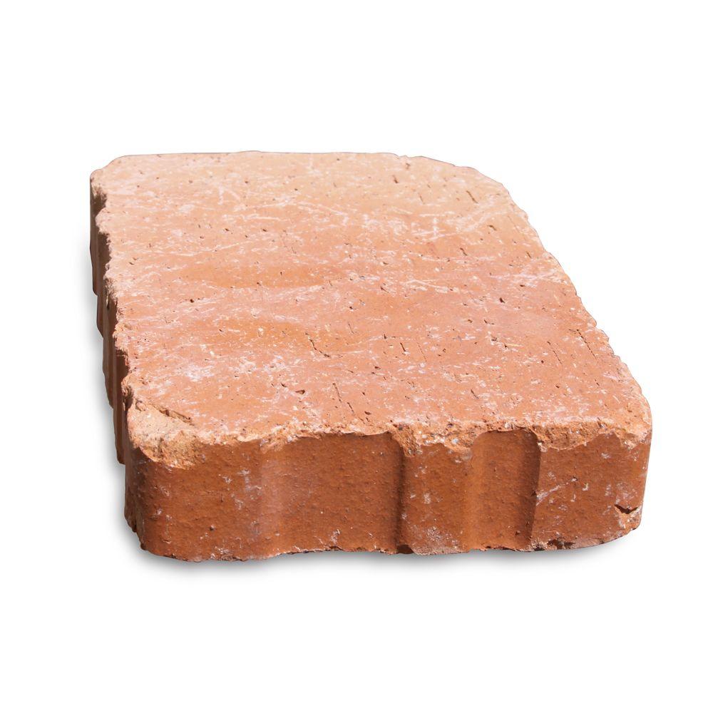 Patio Brick Pavers The Home Depot Clay Saltillo Paver