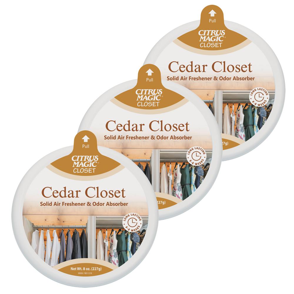 Citrus Magic 8 Oz Cedar Solid Odor Absorbing Air Freshener 3