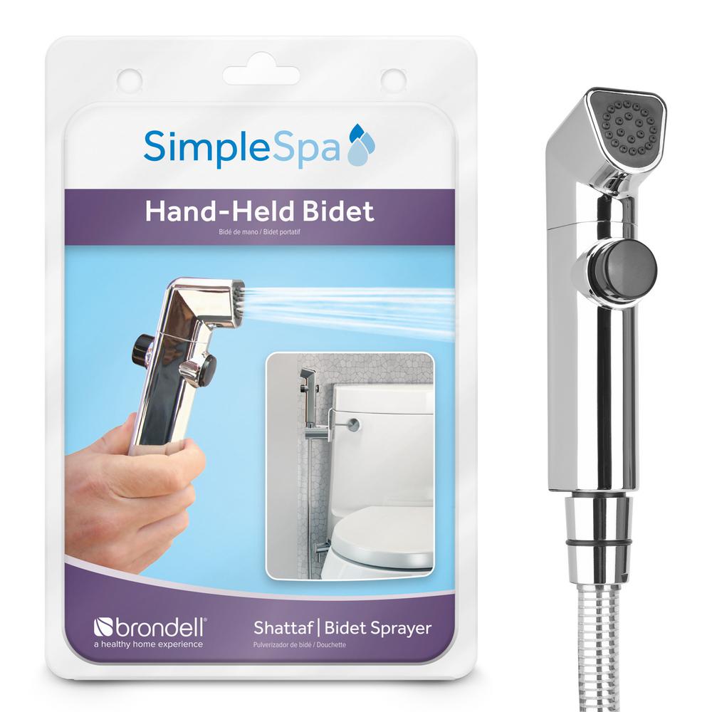 Brondell Simplespa Hand Held Bidet Sprayer Ss 201 The Home Depot