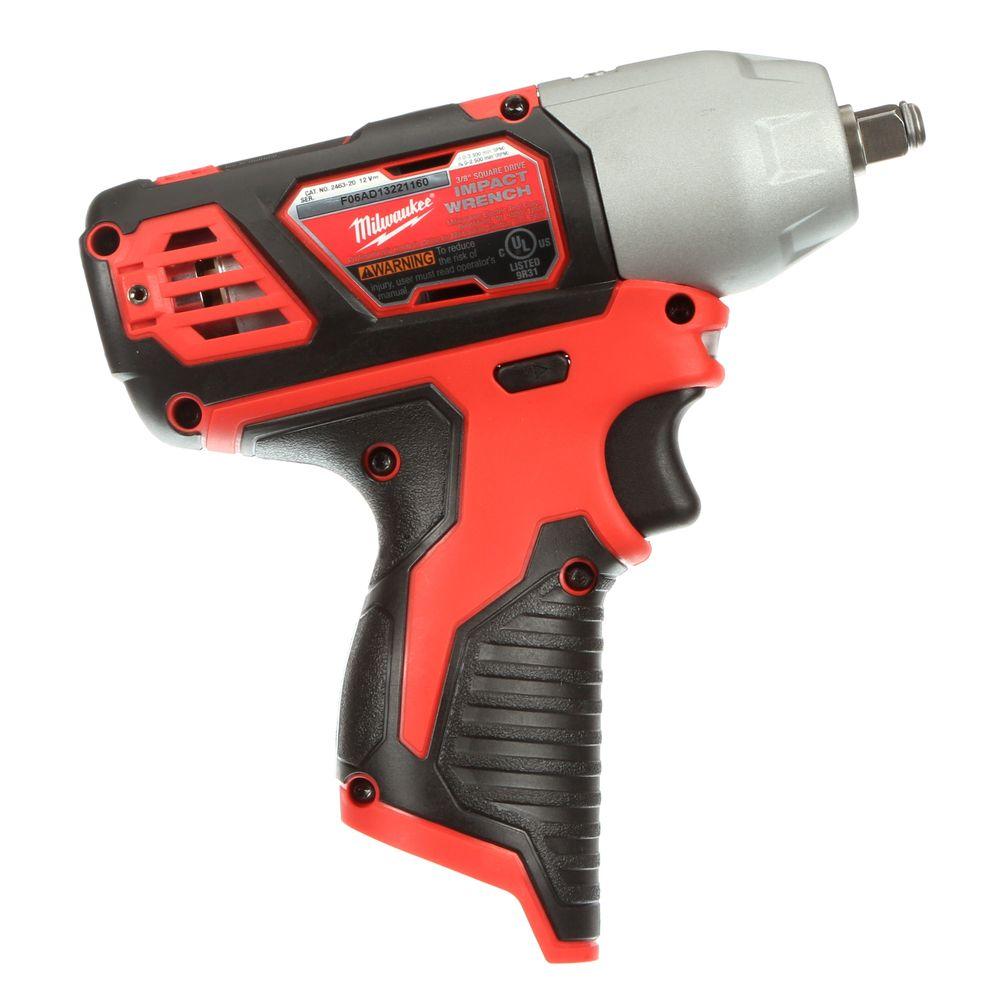 Milwaukee M12 Cordless 3/8" Impact Wrench 12V Lithiumion Tool Only