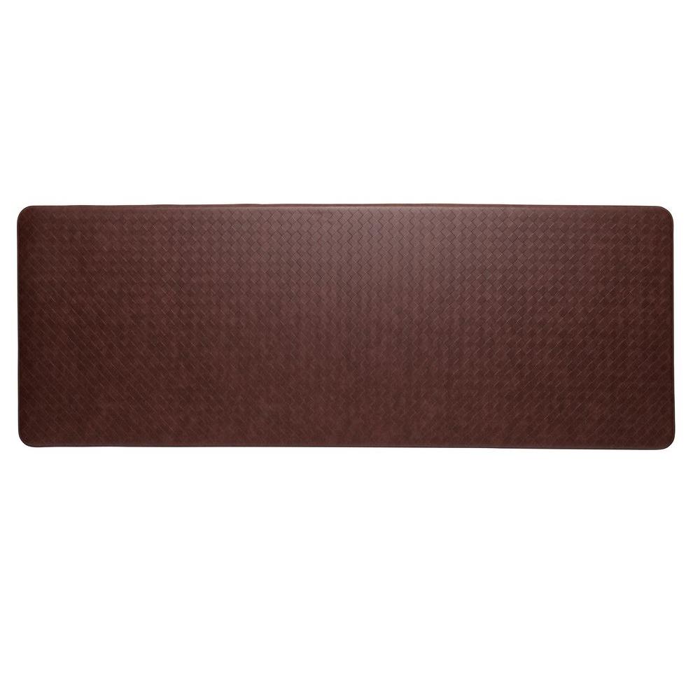 Imprint Comfort Mat Nantucket Cinnamon 26 In X 72 In Anti
