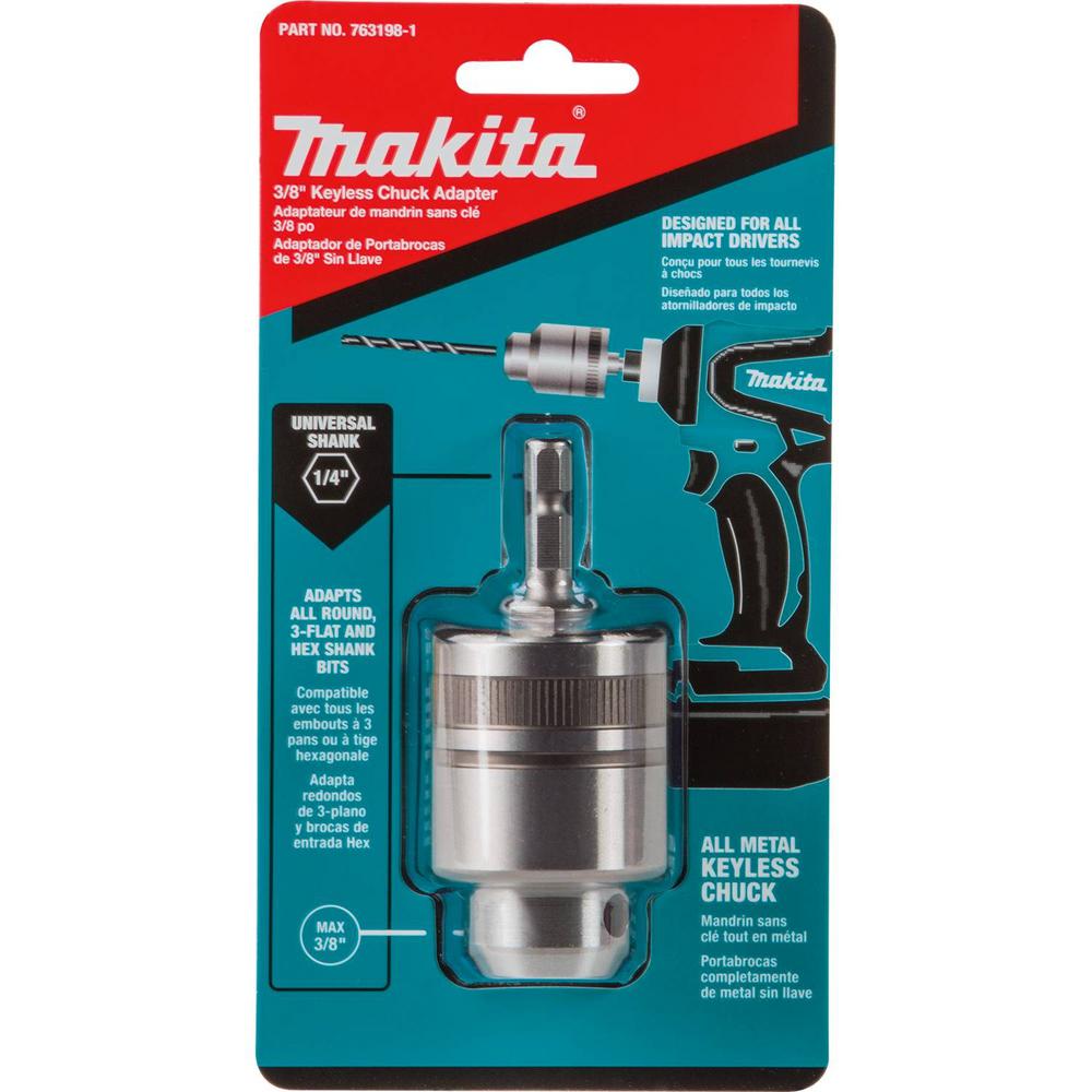 1x 13mm Black Keyless Power Drill Chuck Impact Driver Replacement For Makita DIY