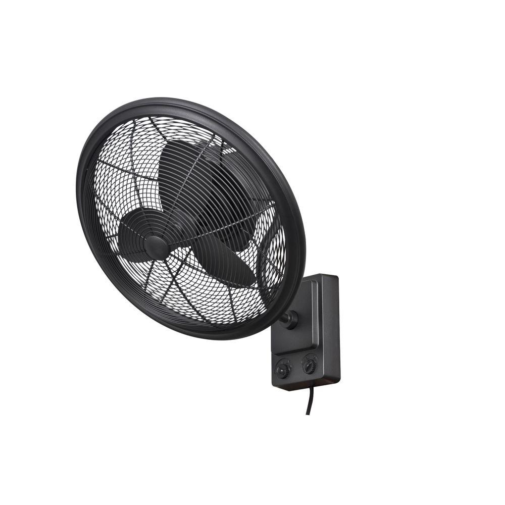 outdoor misting fan wall mount