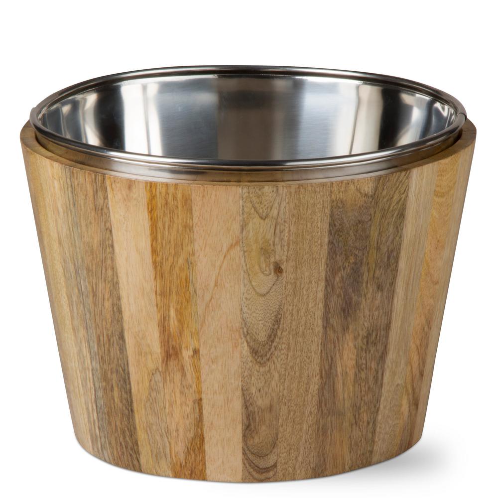 wooden wine bucket