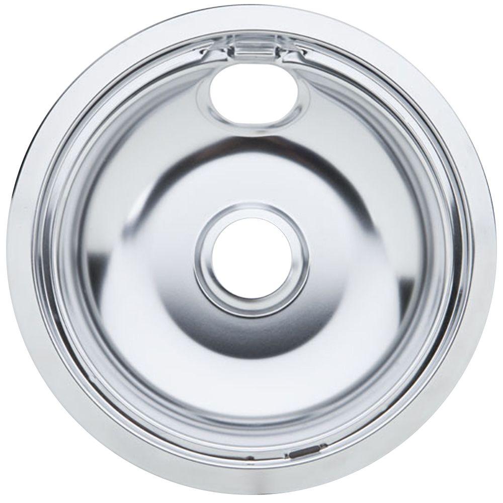 Partsmasterpro 8 In Chrome Drip Pan For Non Ge Ranges Pm32x113ds