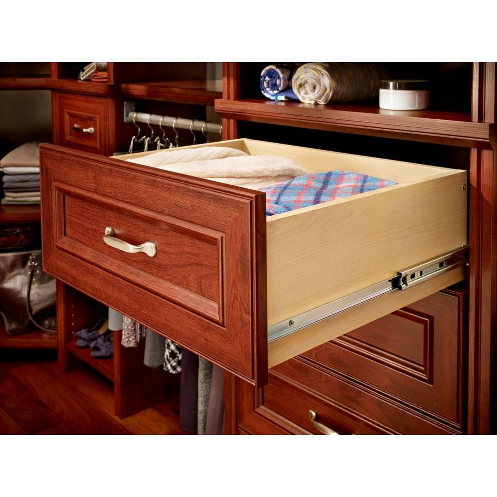 Closetmaid Impressions 21 54 In 8 7 In Dark Cherry Deluxe Wood