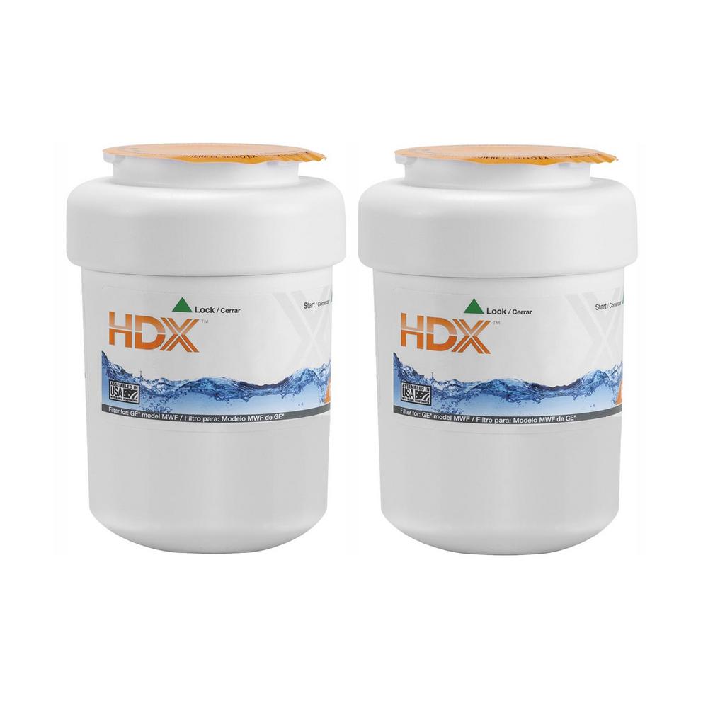 Water Filter For Ge Refrigerators 2 Pack Water Filter For Ge Refrigerators 2 Pack