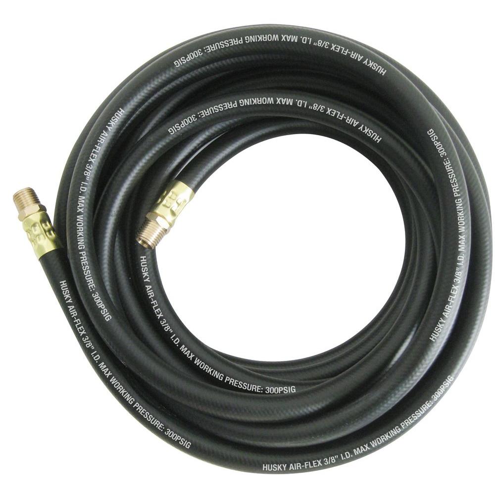 Husky 3/8 in. x 25 ft. Hybrid HoseH3825 The Home Depot