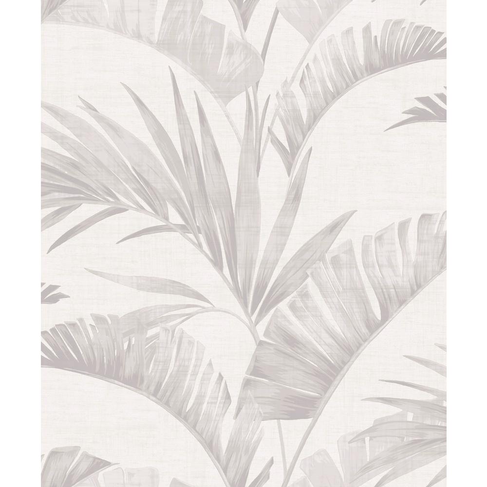 Arthouse Linen Woven Effect Mid Grey 676007 Wallpaper