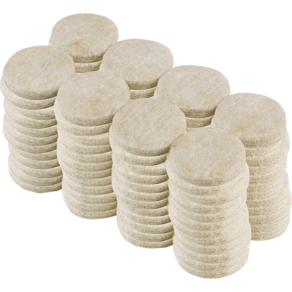 Shepherd 1 in. Heavy Duty Self-Adhesive Felt Pads (48 per Pack ...