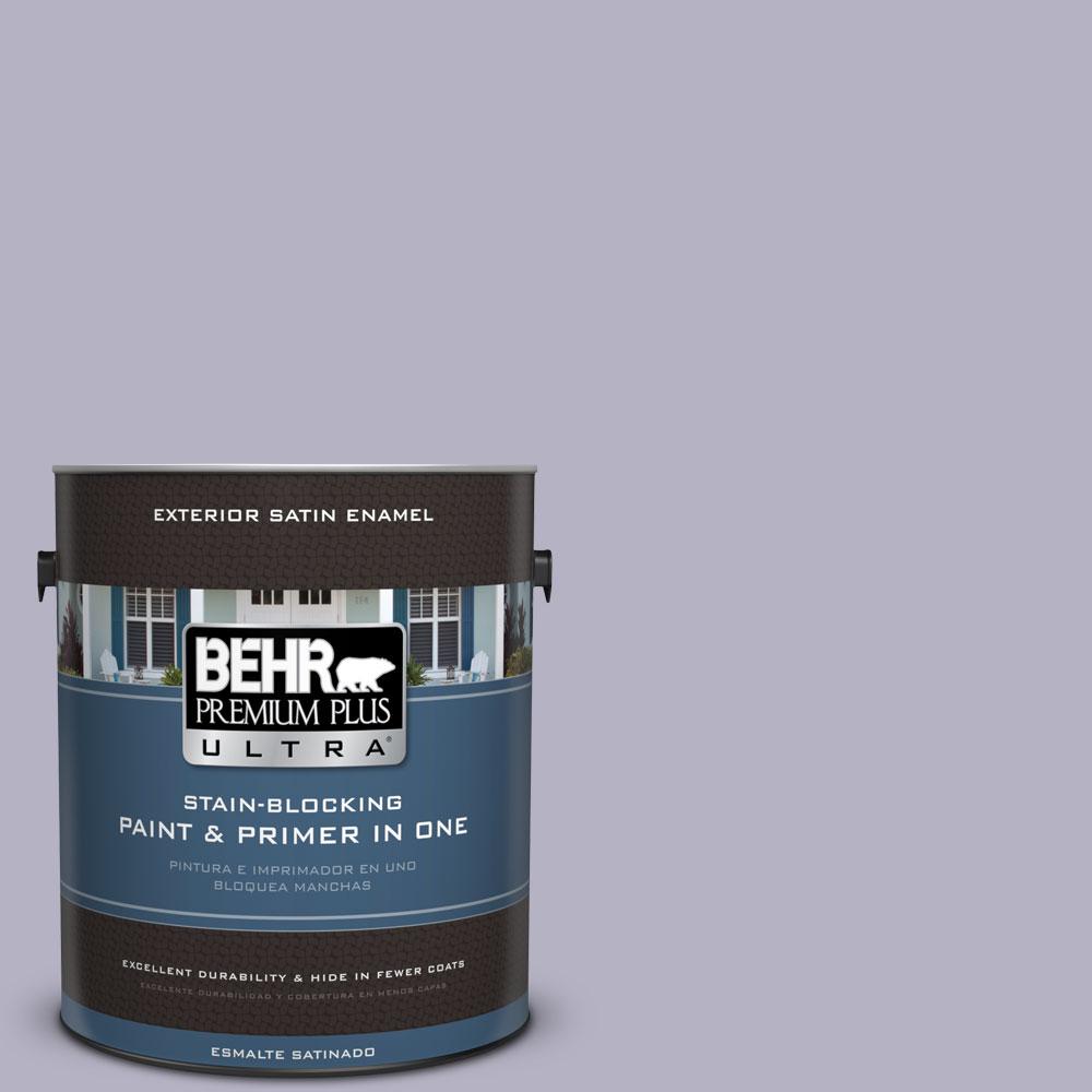 BEHR Premium Plus Ultra 1gal. 640F4 Fading Sunset Satin Enamel