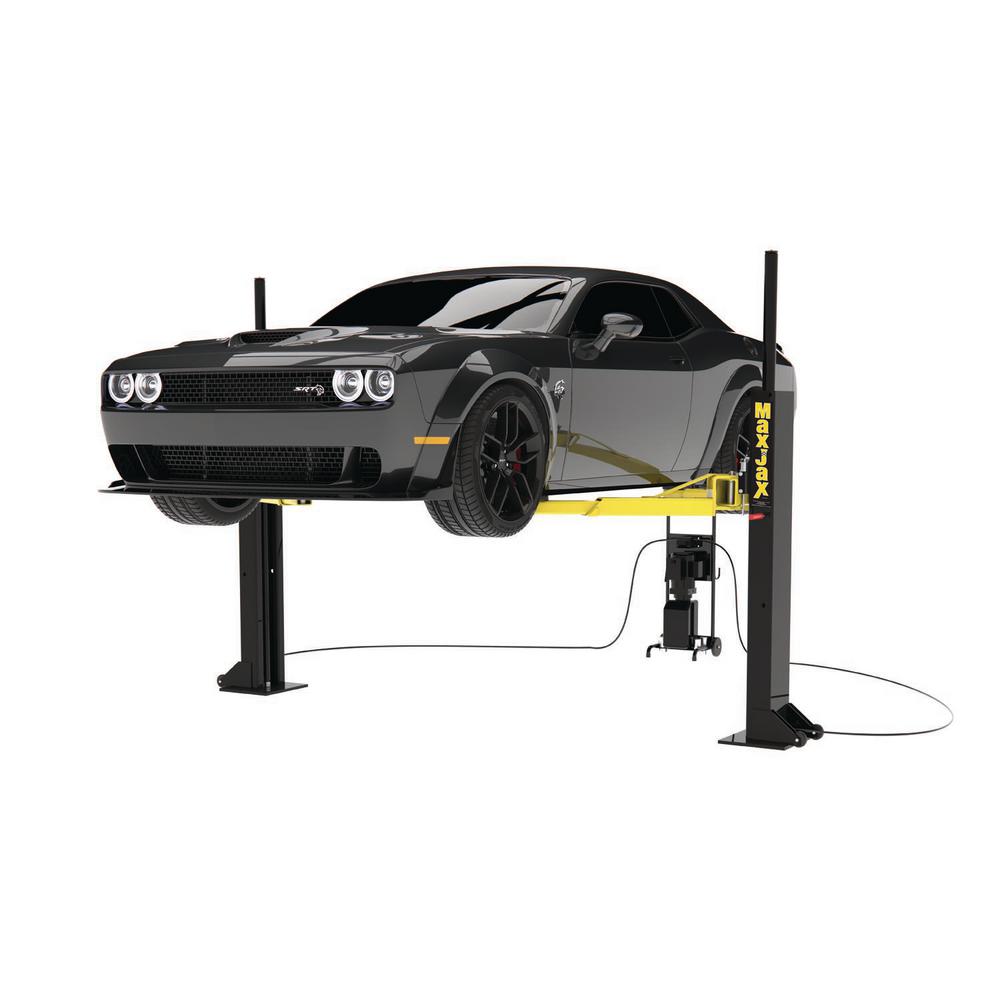 Dannmar Maxjax 6 000 Lb 2 Post Portable Car Lift Dmj 6 The Home