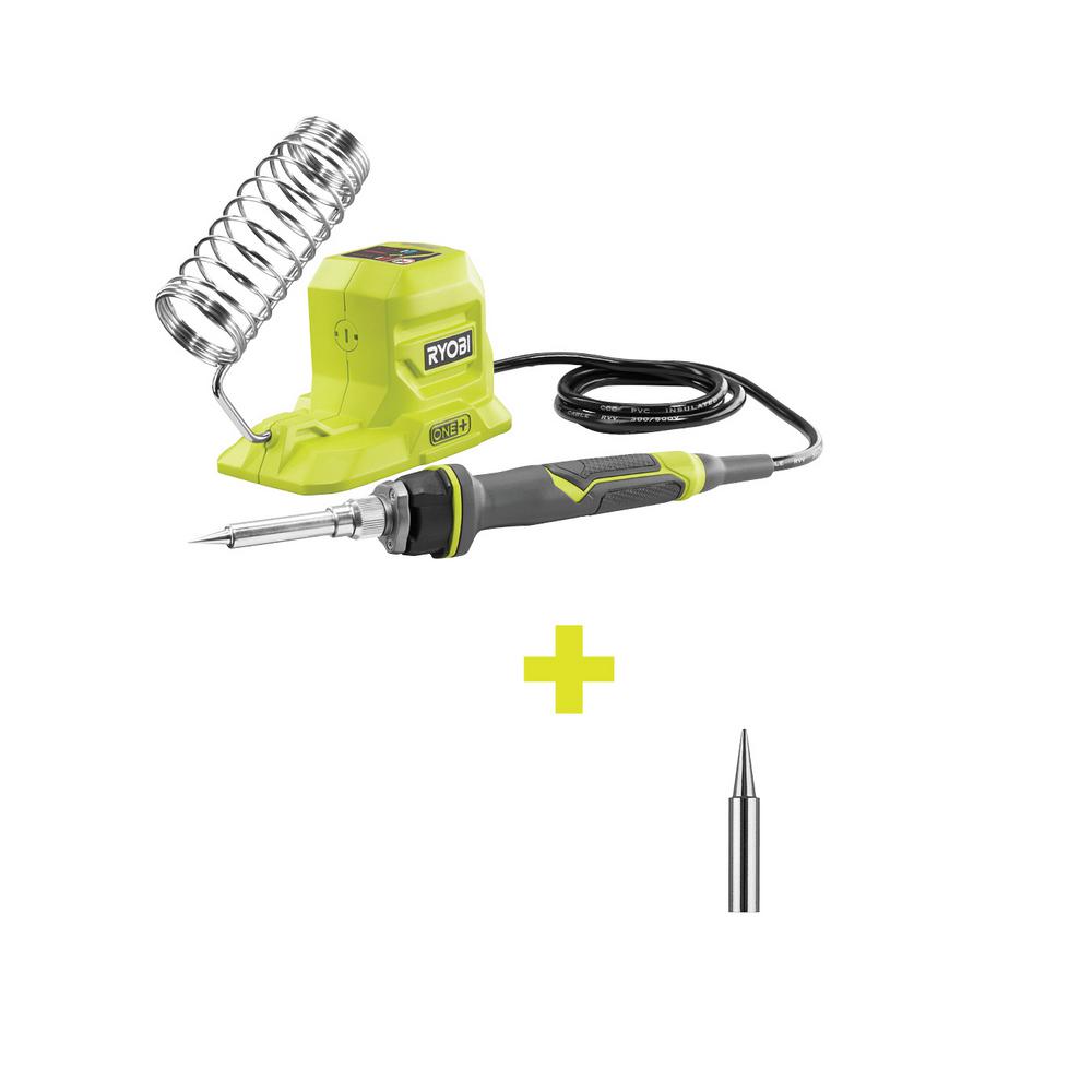 RYOBI 18Volt ONE+ 40Watt Soldering Iron (ToolOnly) with extra Chisel